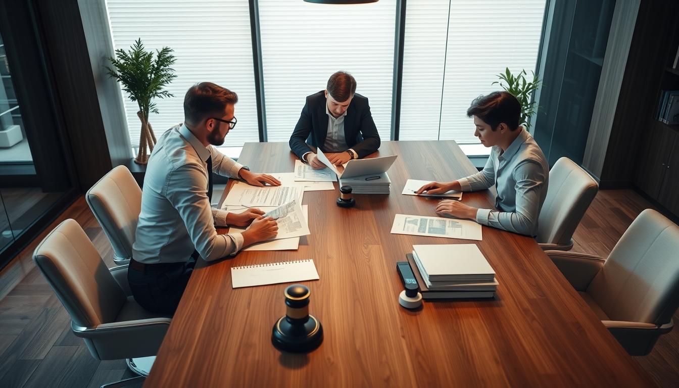 Property settlement documents and transfer review